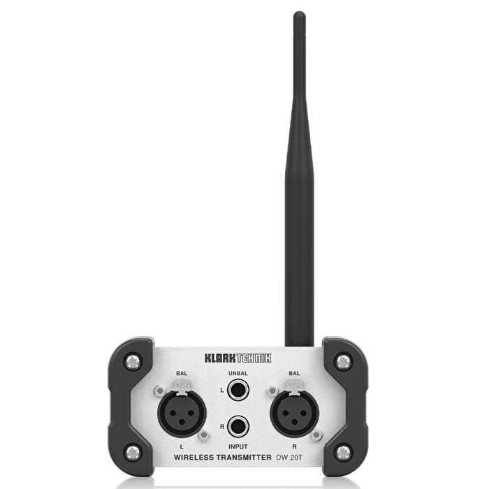 KLARK TEKNIK DW 20T Stereo Ses Yayını İçin 2.4 GHz Kablosuz Stereo Verici